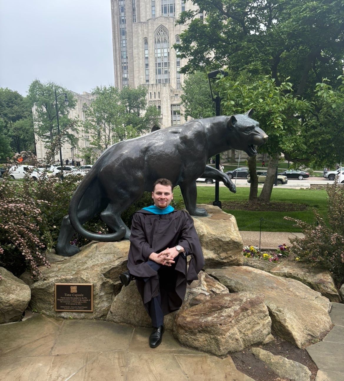Kurt Engelhardt at Commencement