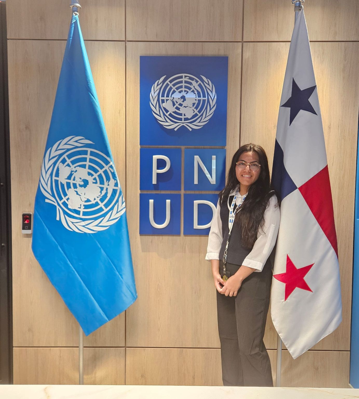Paola Ortiz Vargas at the UNDP in Panama
