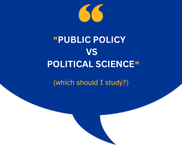 Public Policy vs Political Science