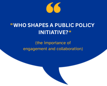 Who Shapes a Public Policy Initiative?