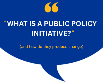 What is a Public Policy Initiative?