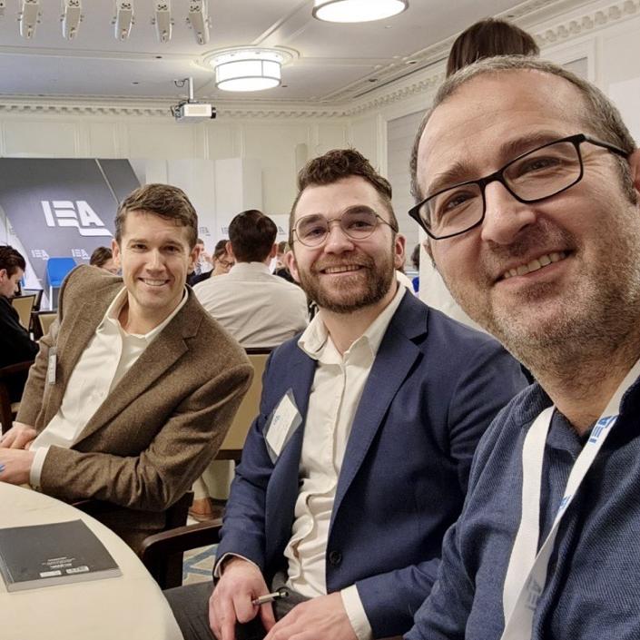 Professor Ilia Murtazashvili with SPIA colleagues at a conference